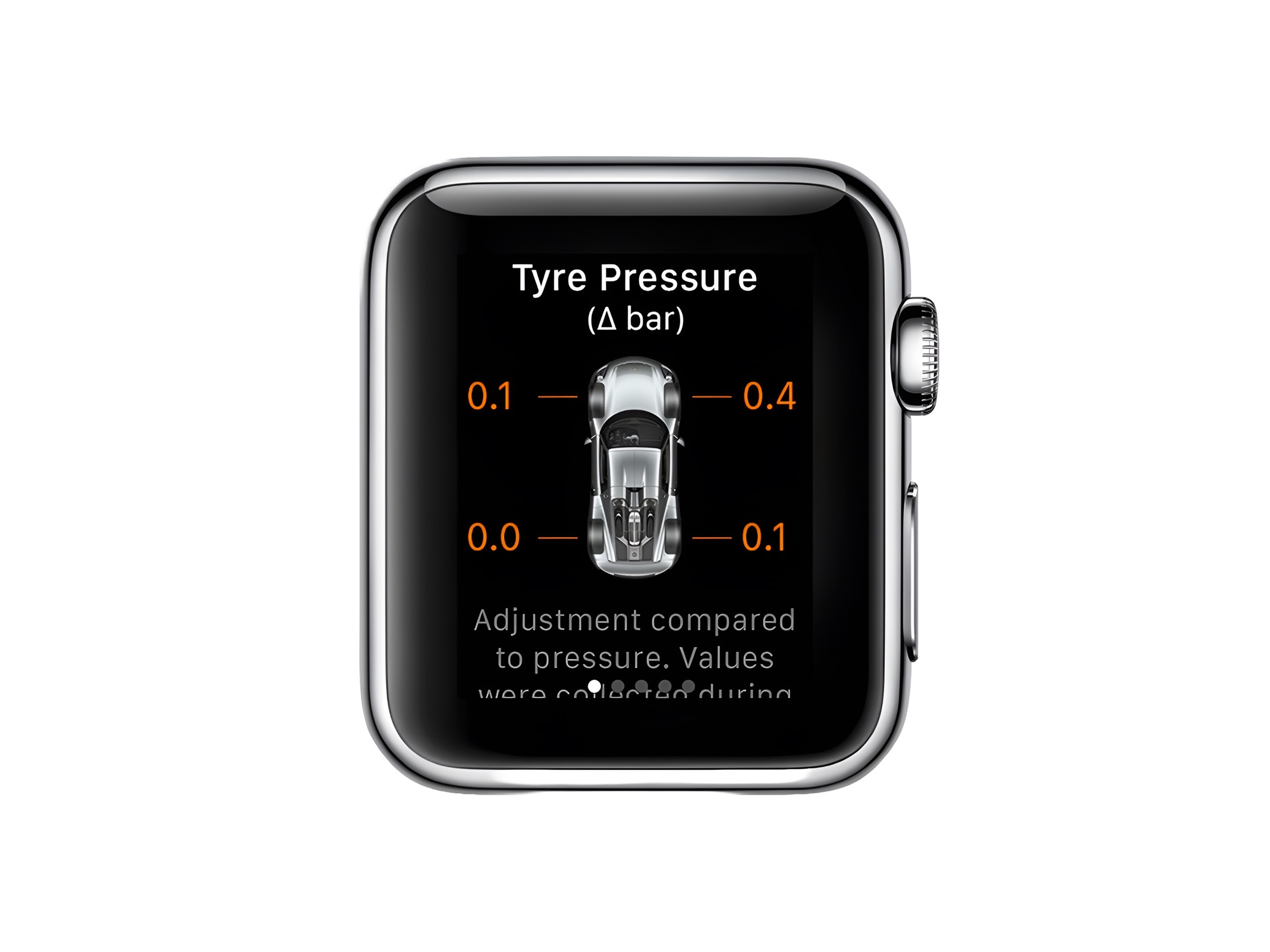Porsche Connect on Apple Watch